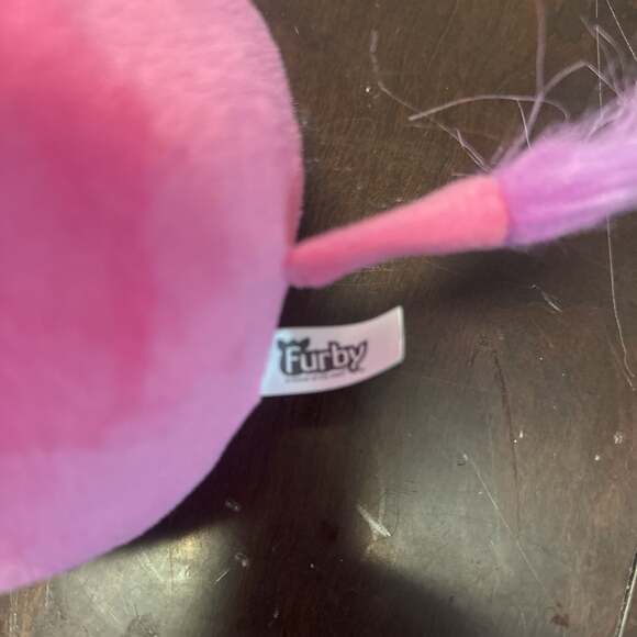 Furby a Mind of it's Own Pink FURBY 6” Plush STUFFED ANIMAL Toy Factory - Picture 3 of 3